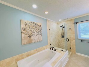 Shower, hair dryer