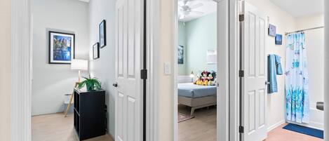 3 bedrooms, iron/ironing board, travel crib, WiFi