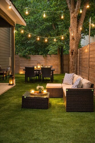 Stylish East Riverside 3BR ❤️ Putting Green, Fenced Yard | Near Airport