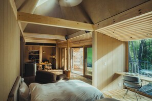 Desk, free WiFi, bed sheets - SANU 2nd Home Yatsugatake 3rd (Hokuto)