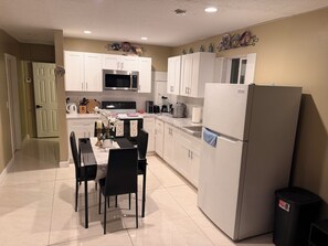 Microwave, oven, stovetop