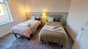 2 soverom, strykejern/-brett, wi-fi og sengetøy