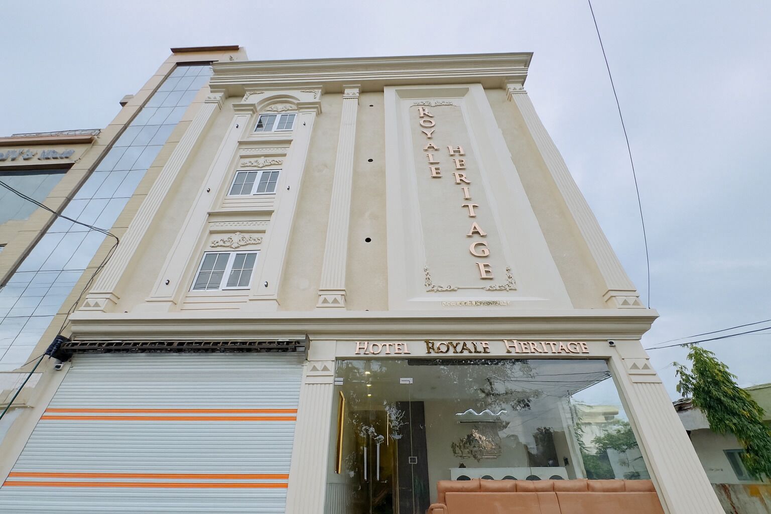 Voorkant van accommodatie