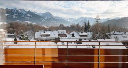 Ferienwohnung 'Nini´s Berge' mit Panoramablick, Gemeinschaftsgarten und Wi-Fi