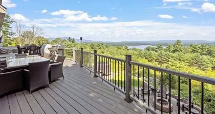 Lakeview Luxury Retreat near Winnipesaukee lake