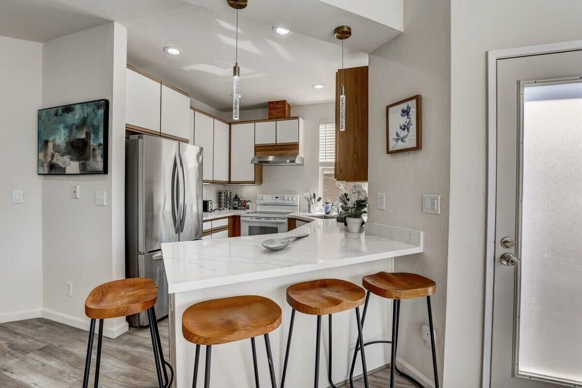 Casa (3 Bedrooms) | Cozinha privada | Micro-ondas, fogão, cafeteira/chaleira, torradeira