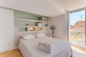 1 Schlafzimmer, Bügeleisen/Bügelbrett, kostenloses WLAN, Bettwäsche