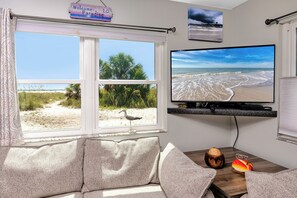 Smart TV, books, music library