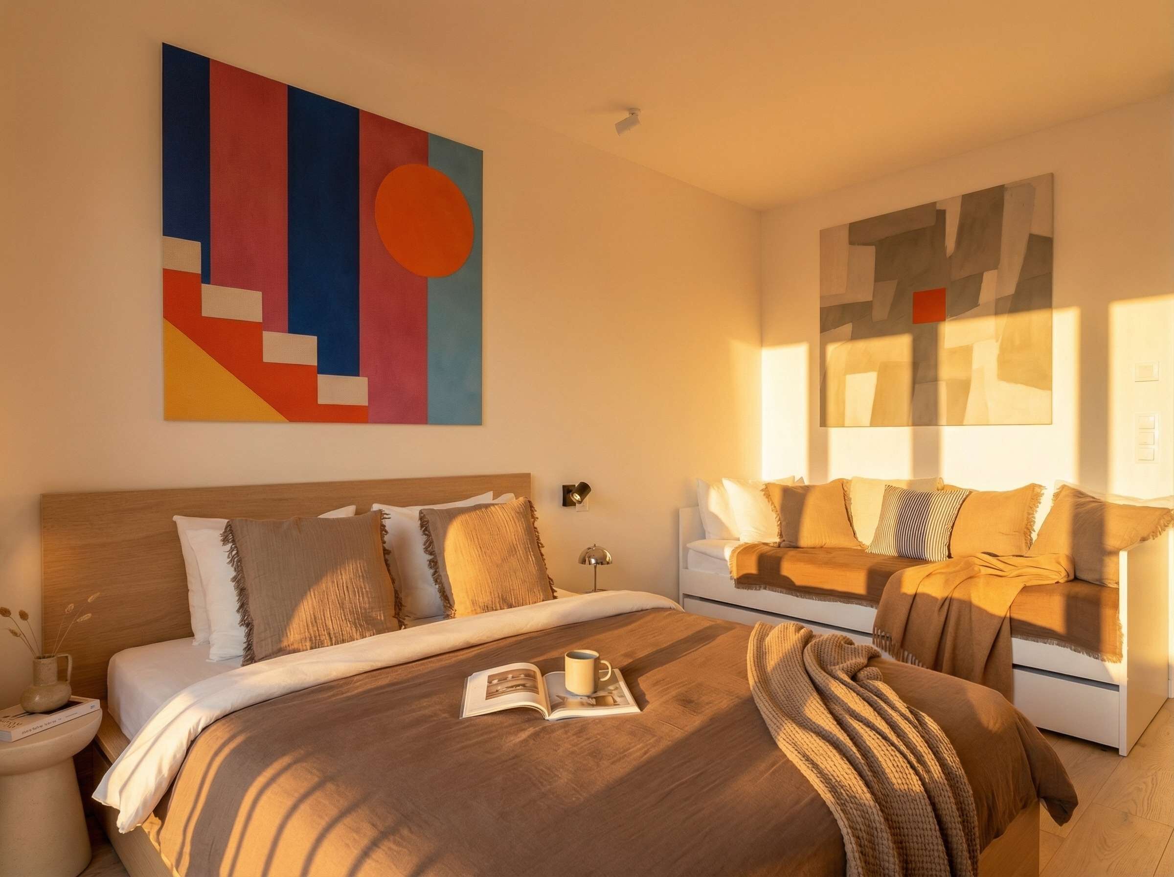 2 chambres, fer et planche à repasser, lit parapluie, Wi-Fi