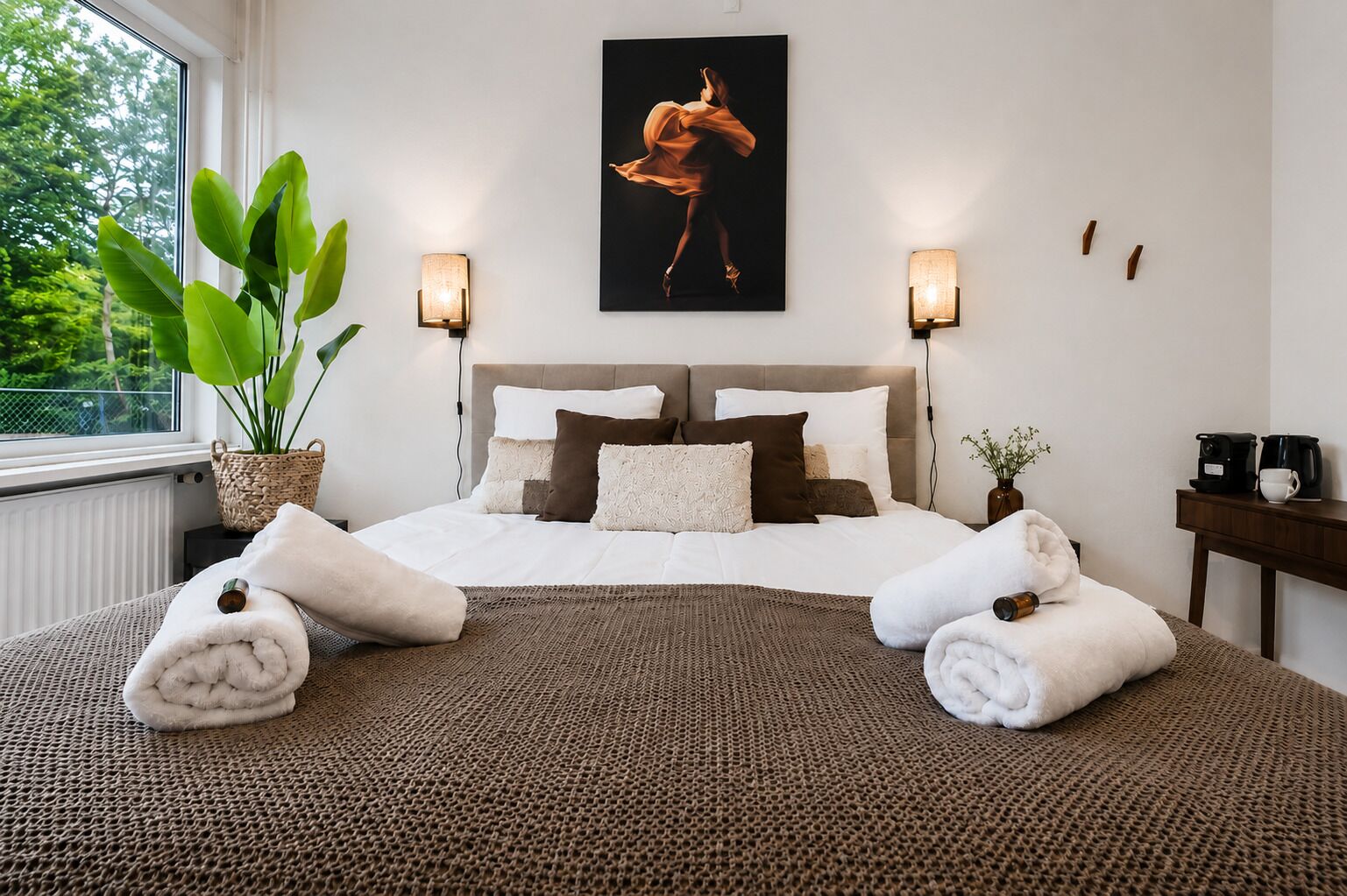 1 Schlafzimmer, kostenloses WLAN, Bettwäsche
