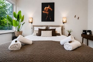 1 Schlafzimmer, kostenloses WLAN, Bettwäsche