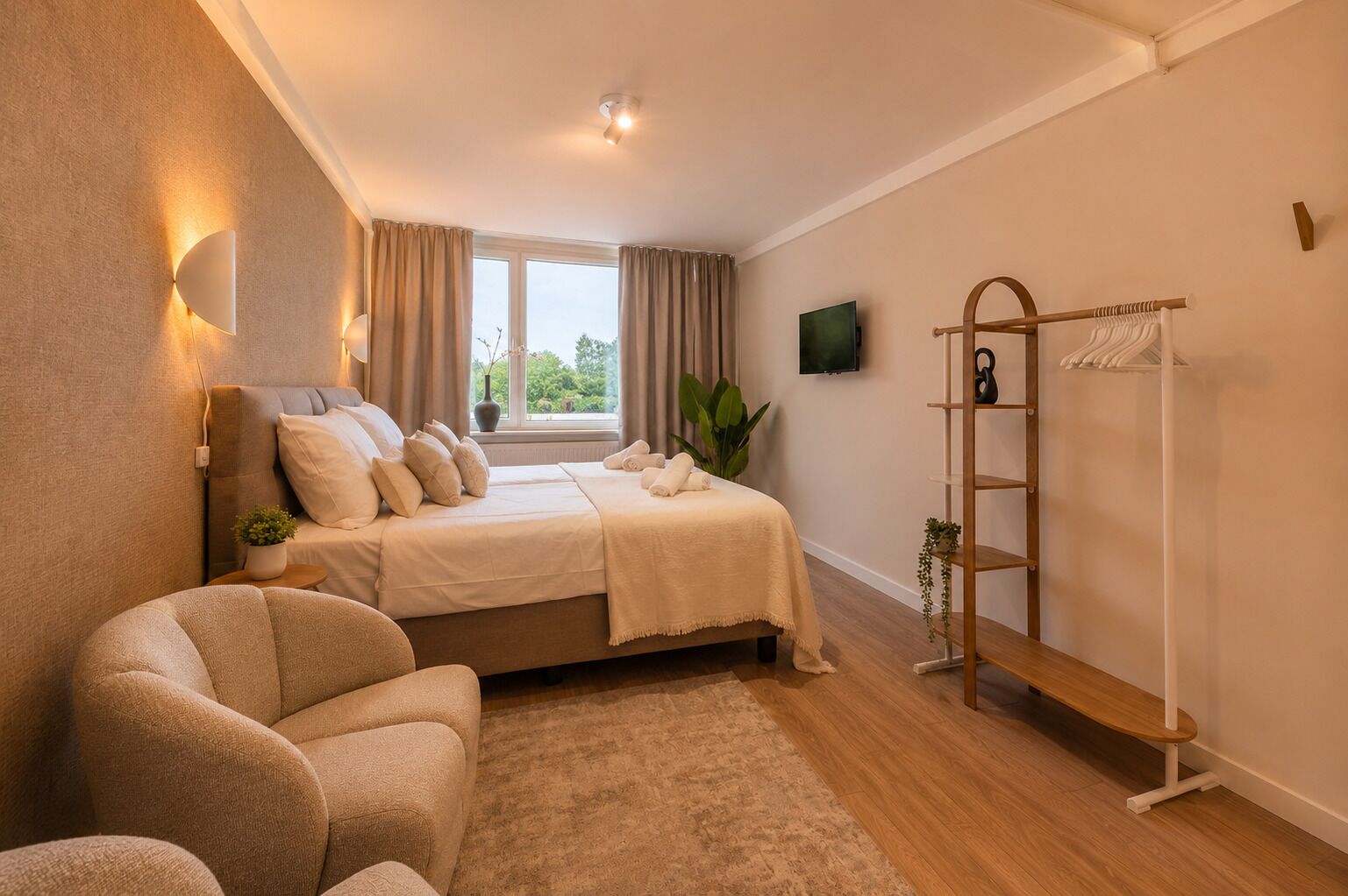 1 bedroom, free WiFi, bed sheets
