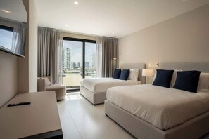 3 bedrooms, iron/ironing board, travel cot, WiFi