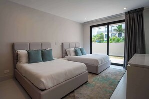 4 bedrooms, iron/ironing board, travel crib, WiFi