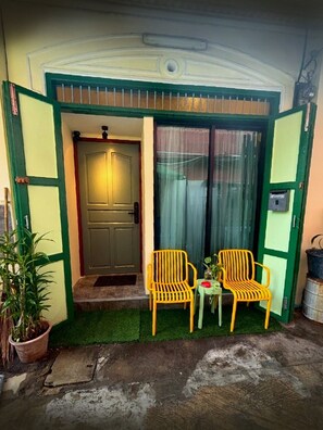 Detalhe da fachada