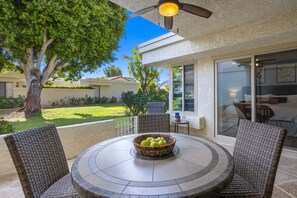 Outdoor dining