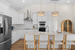 Fridge, microwave, oven, stovetop - All is Swell! Surf, Stay, & Soak It In w/Private Pool, Ocean Views & Elevator (Atlantic Beach)