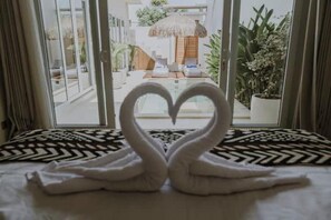 2 habitaciones, acceso a internet y ropa de cama 