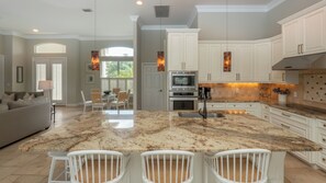 Fridge, microwave, oven, stovetop - 20 Copperfield Court- Perfect tropical escape! (Marco Island)