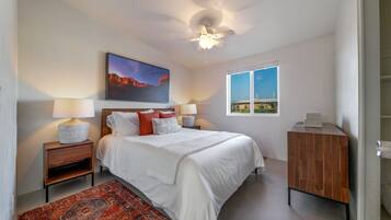 3 bedrooms, iron/ironing board, travel cot, WiFi