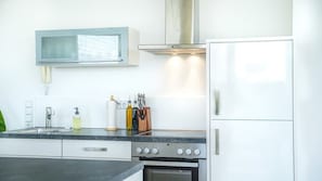 Kühlschrank, Ofen, Herdplatte, Geschirrspüler