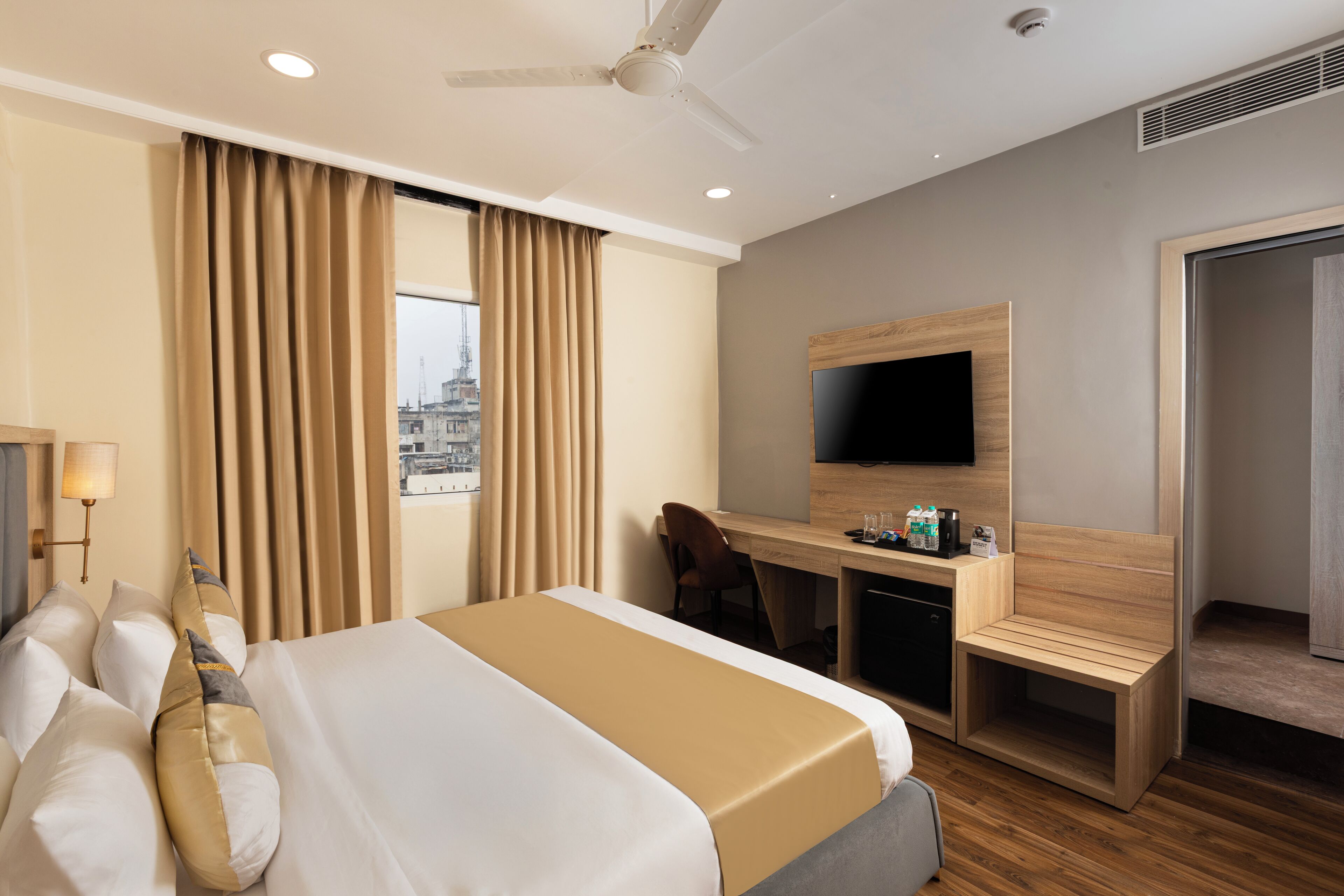 Wifi gratis y ropa de cama 