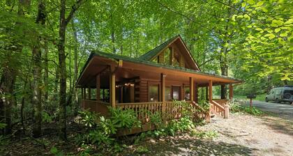 Cozy Creekside Cabin With Wraparound Porch 1 Bedroom Home