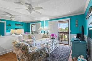 Condo, 2 Bedrooms | Living area - Aqua Vista Retreat 2 Bedroom Condo (St. Augustine)