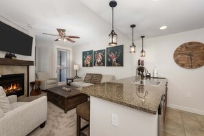 Condo, 1 habitación | Área de sala de estar