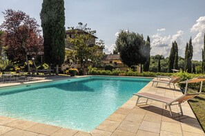 Seasonal outdoor pool