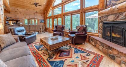 TY Slate River Camp/Luxury Log Home W/Private Fishing on the Slate River!