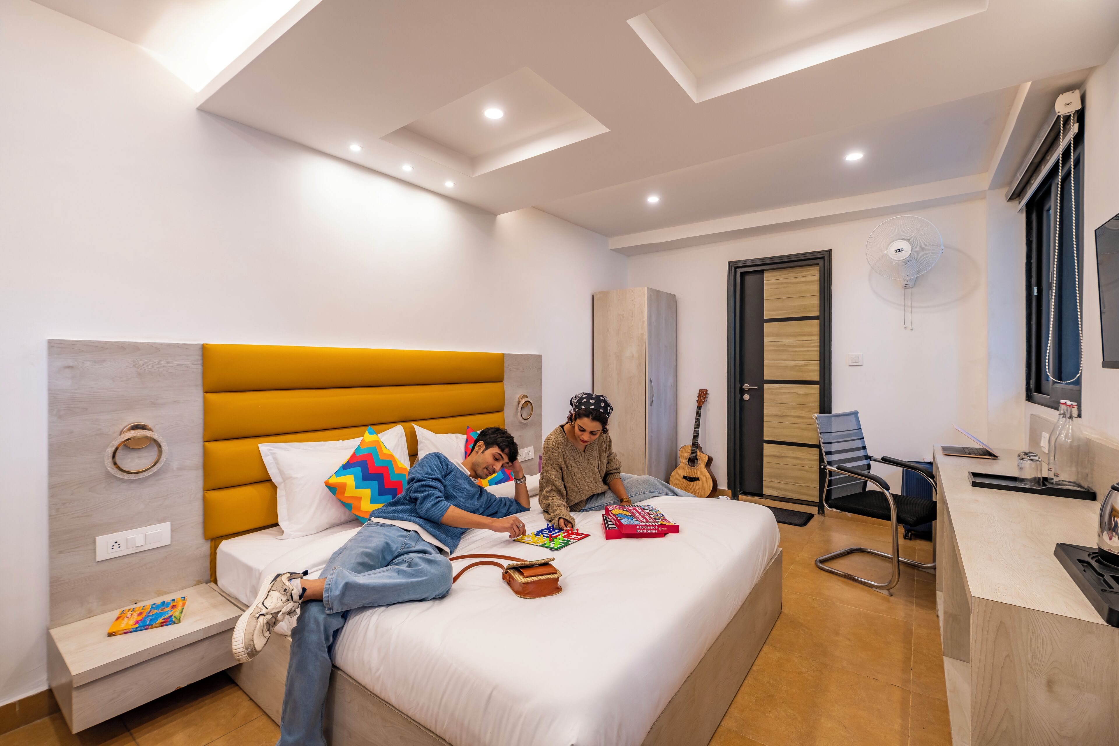 Deluxe Private Room with Ensuite Bathroom | Truy cập Internet không dây miễn phí 