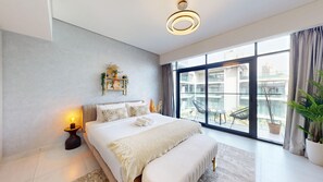 1 bedroom, iron/ironing board, free WiFi, bed sheets