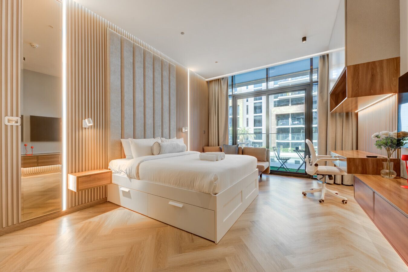 1 soverom, strykejern/-brett, wi-fi og sengetøy