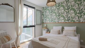 5 chambres, fer et planche Ă repasser, Wi-Fi, draps fournis