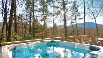 Bain à remous extérieur