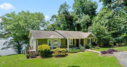 Experience Serenity on Broadway Lake in this beautiful 3 bedroom home