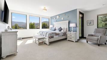 5 slaapkamers, een strijkplank/strijkijzer, gratis wifi, beddengoed