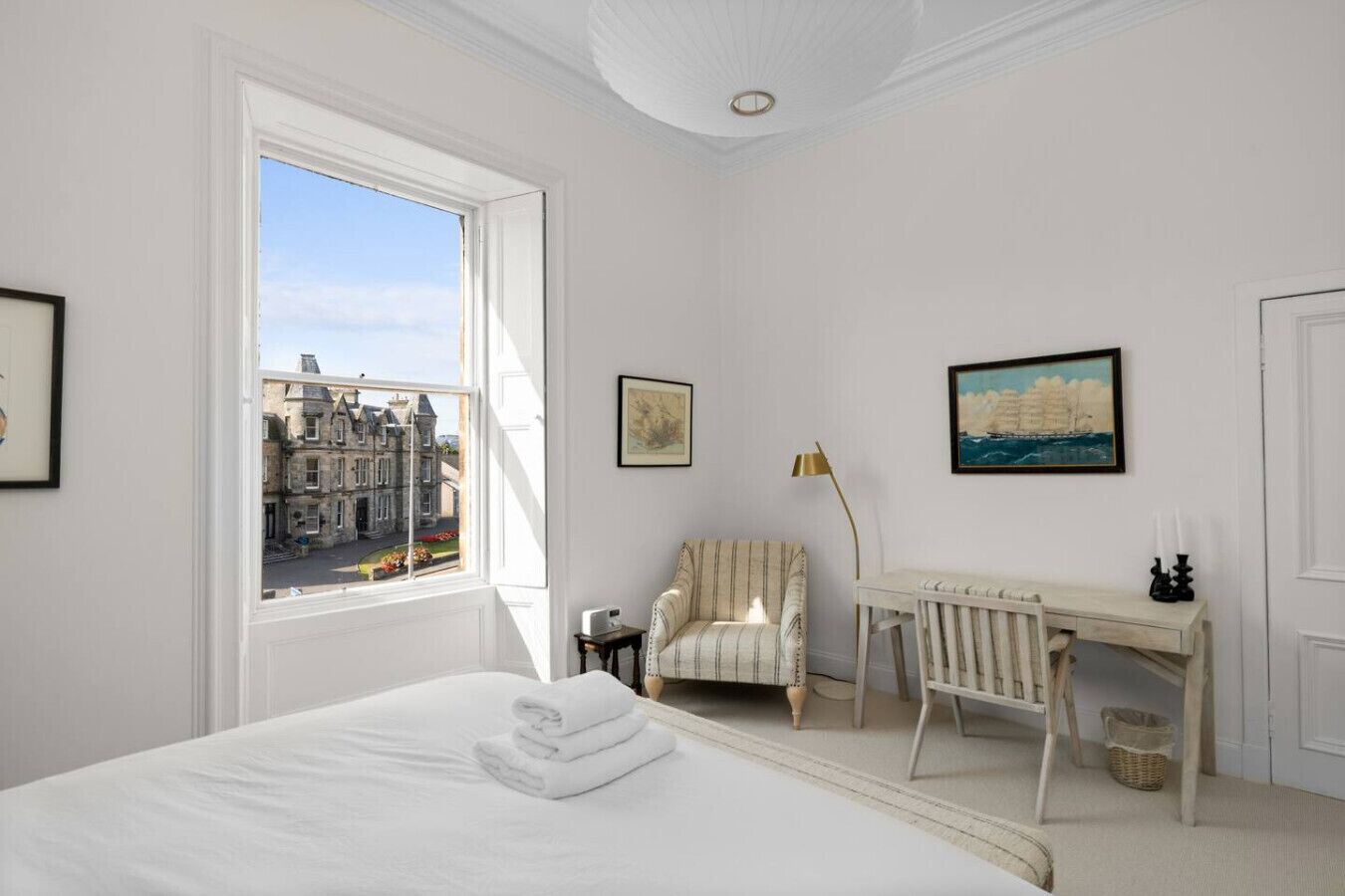 Desk, iron/ironing board, free WiFi, bed sheets