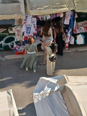 ห้องพัก, 1 ห้องนอน, สูบบุหรี่ได้, วิวเมือง | บริเวณภายนอก