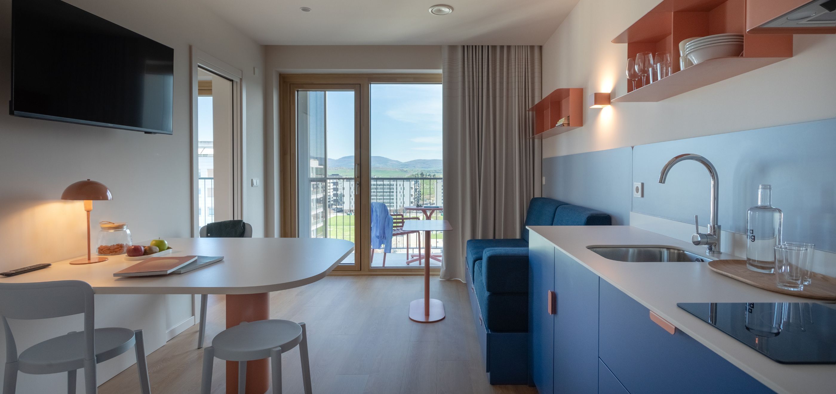 Comfort Apartment, 2 Bedrooms, City View | View from room