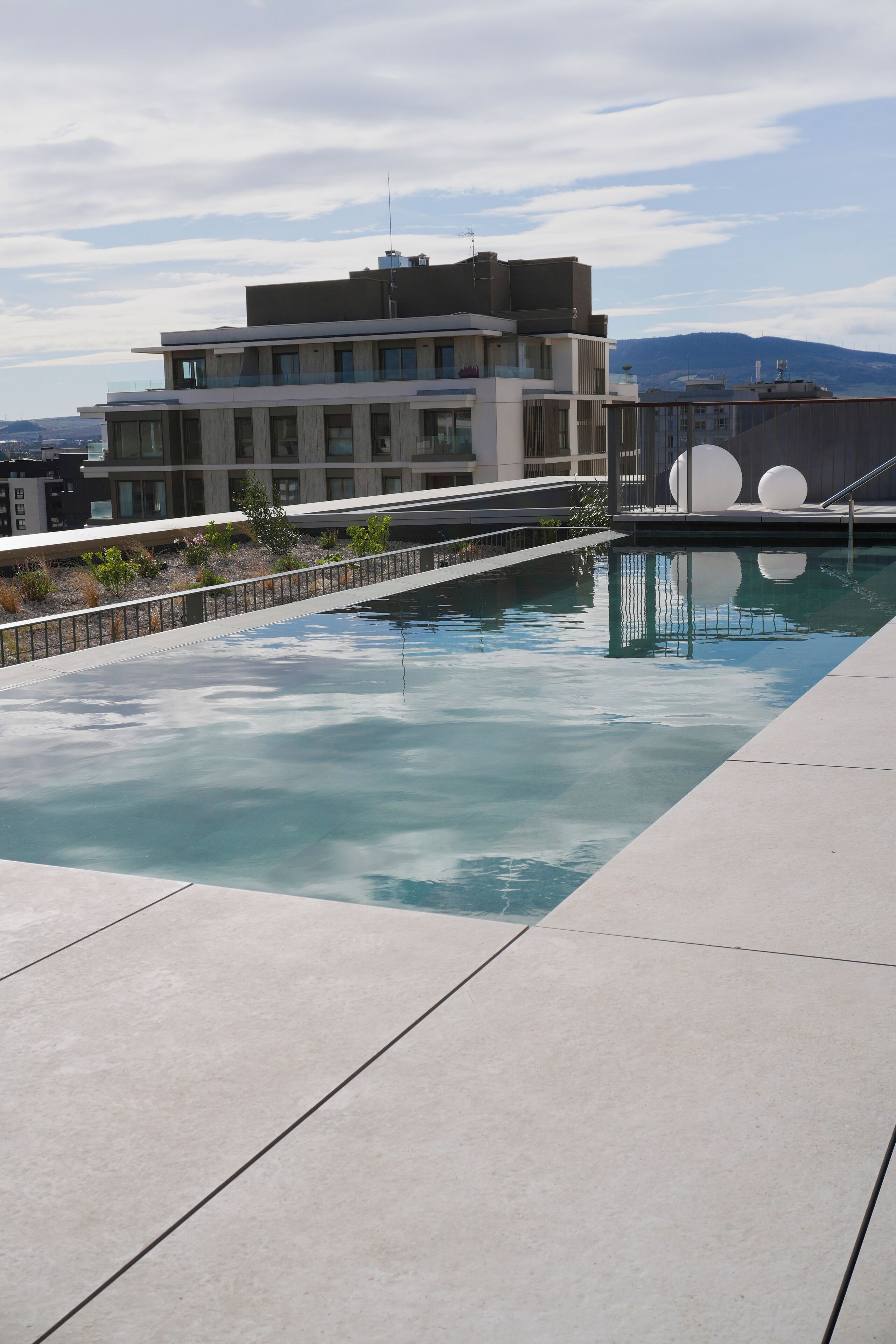 Seasonal outdoor pool