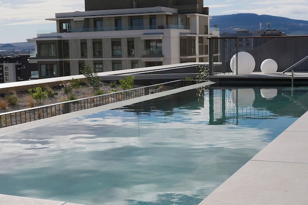 Piscina a l'aire lliure de temporada