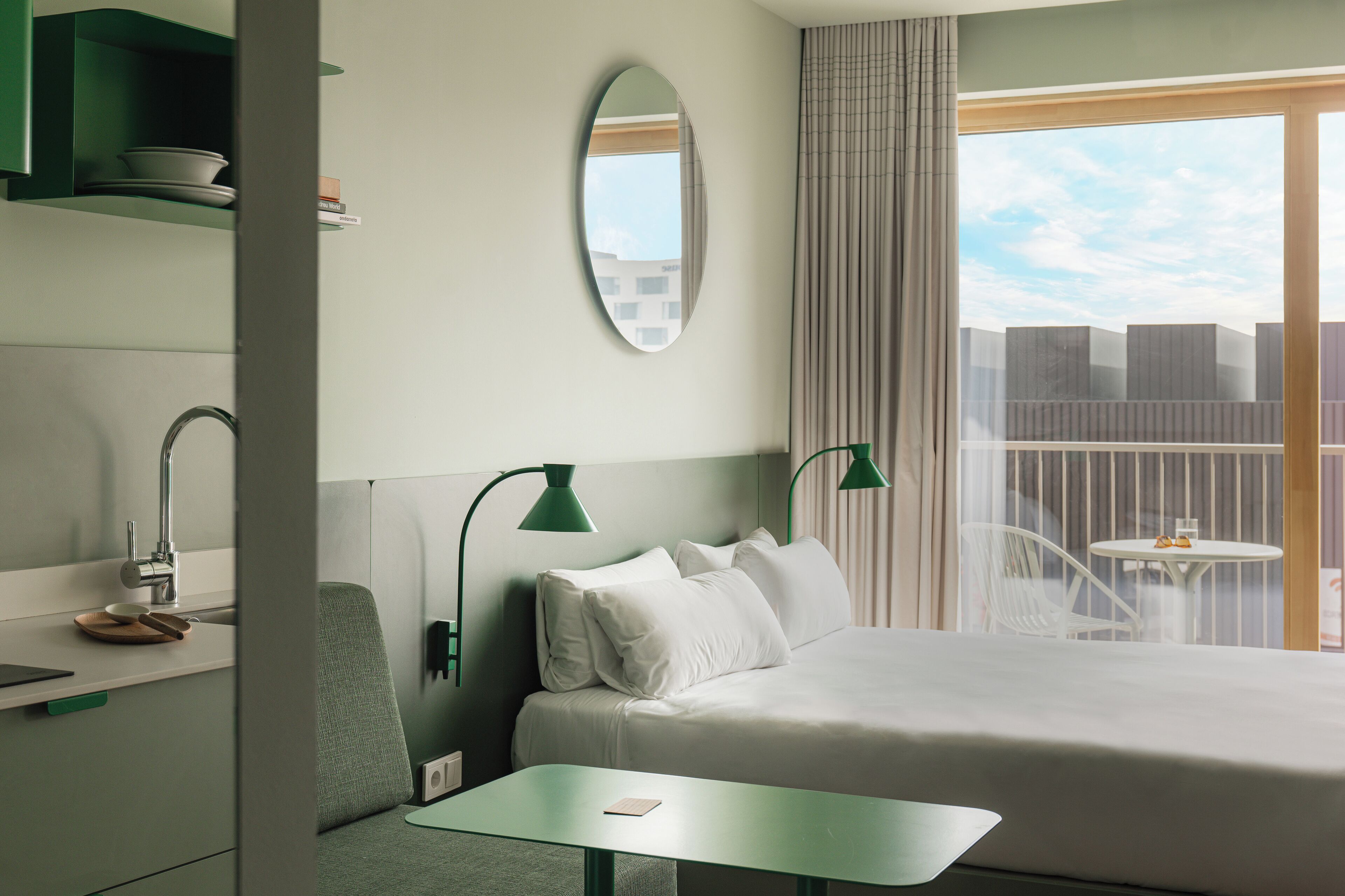 Comfort Studio, Balcony, City View