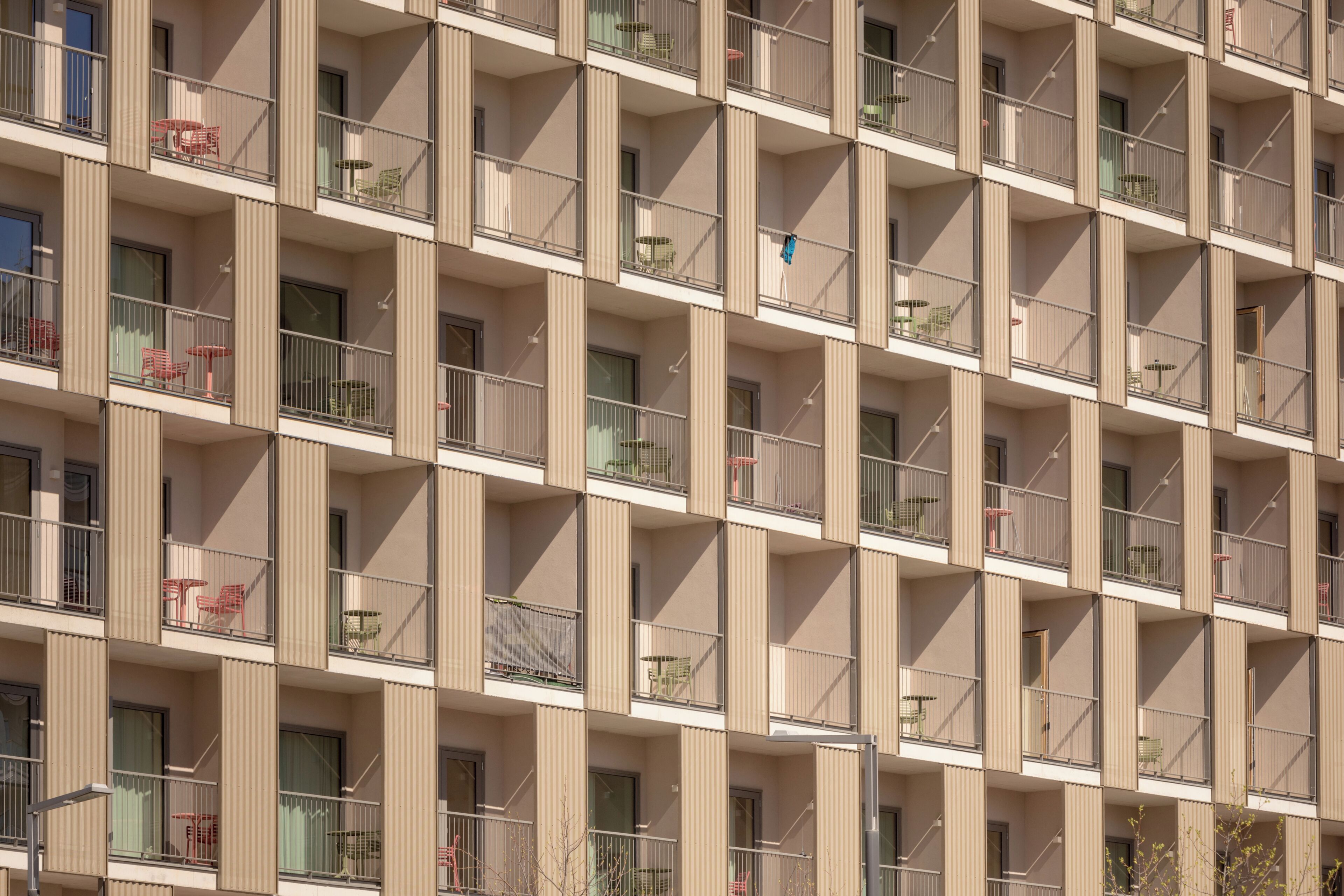Façade de l’hébergement