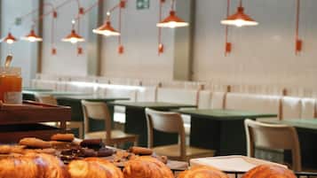 Daily buffet breakfast (EUR 12 per person)