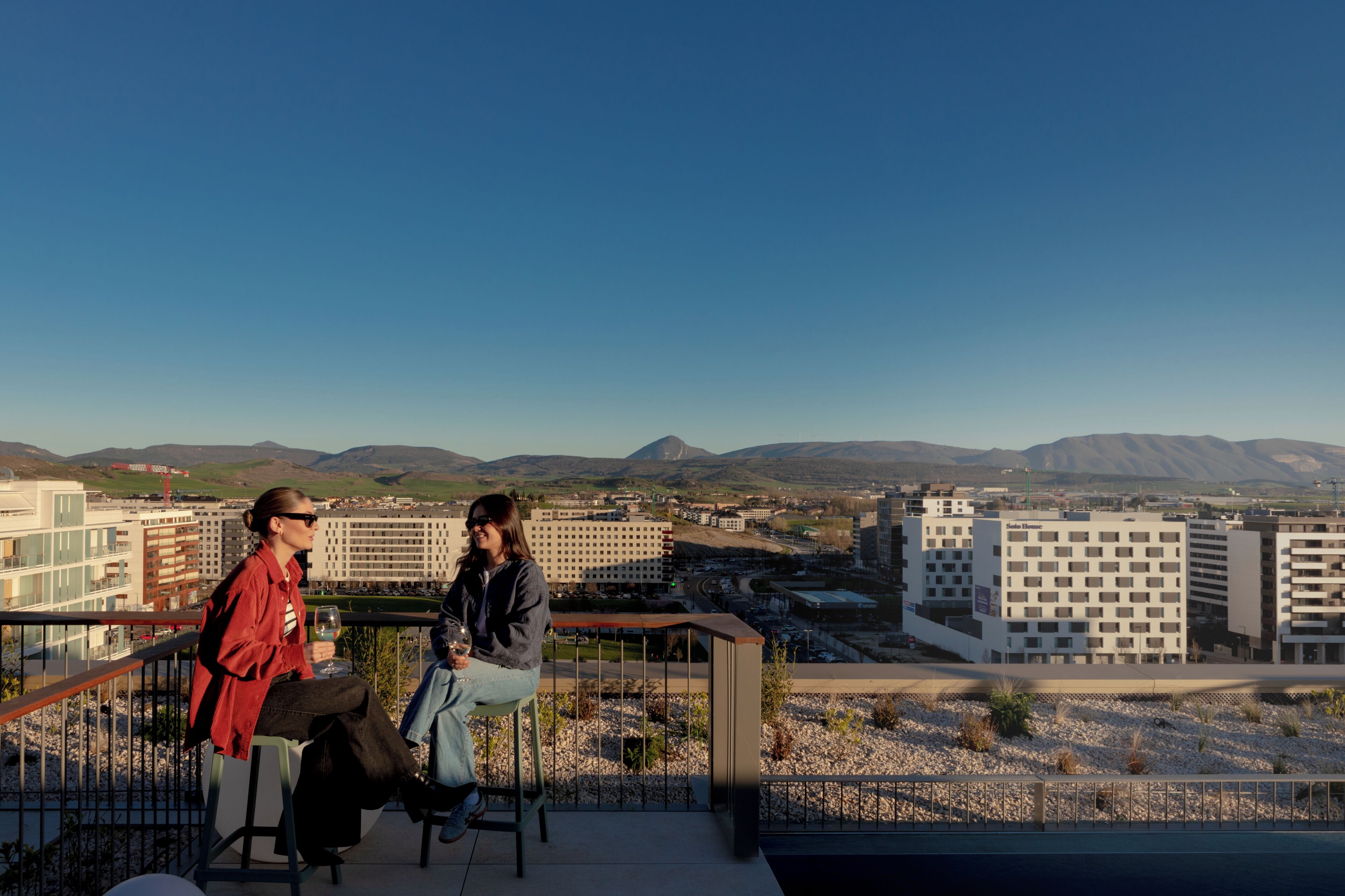 Terraza en la azotea