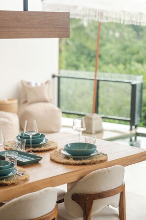 Dining room - The Bali Manor Collection  (Cemagi)