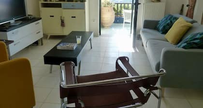 Charming Chania area Villa with panoramic sea views and private pool. Sleeps 5
