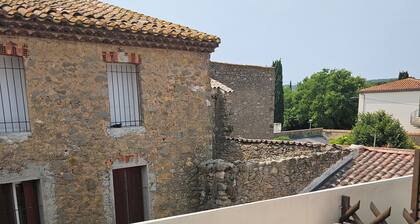 Serge Le Belge Chambres D'Hôtes - Room 1 double bed with balcony